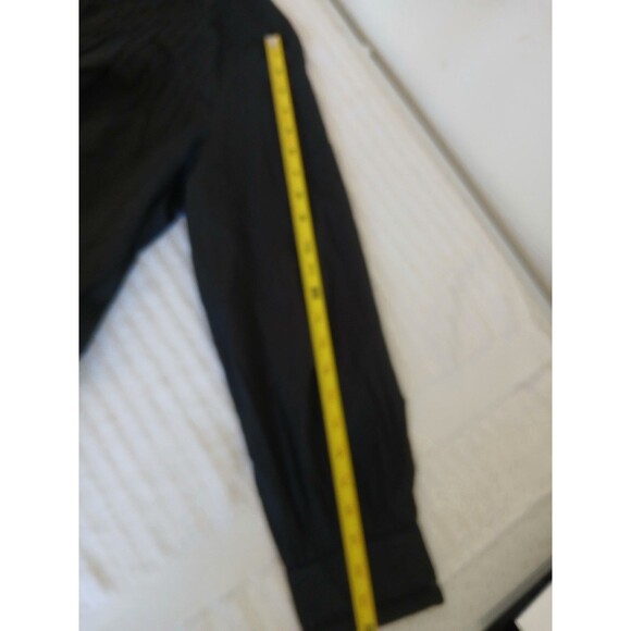 J.Crew Womens XXL Black Pintuck Blouse Long Sleeve Button Front Boho Top - Picture 12 of 16